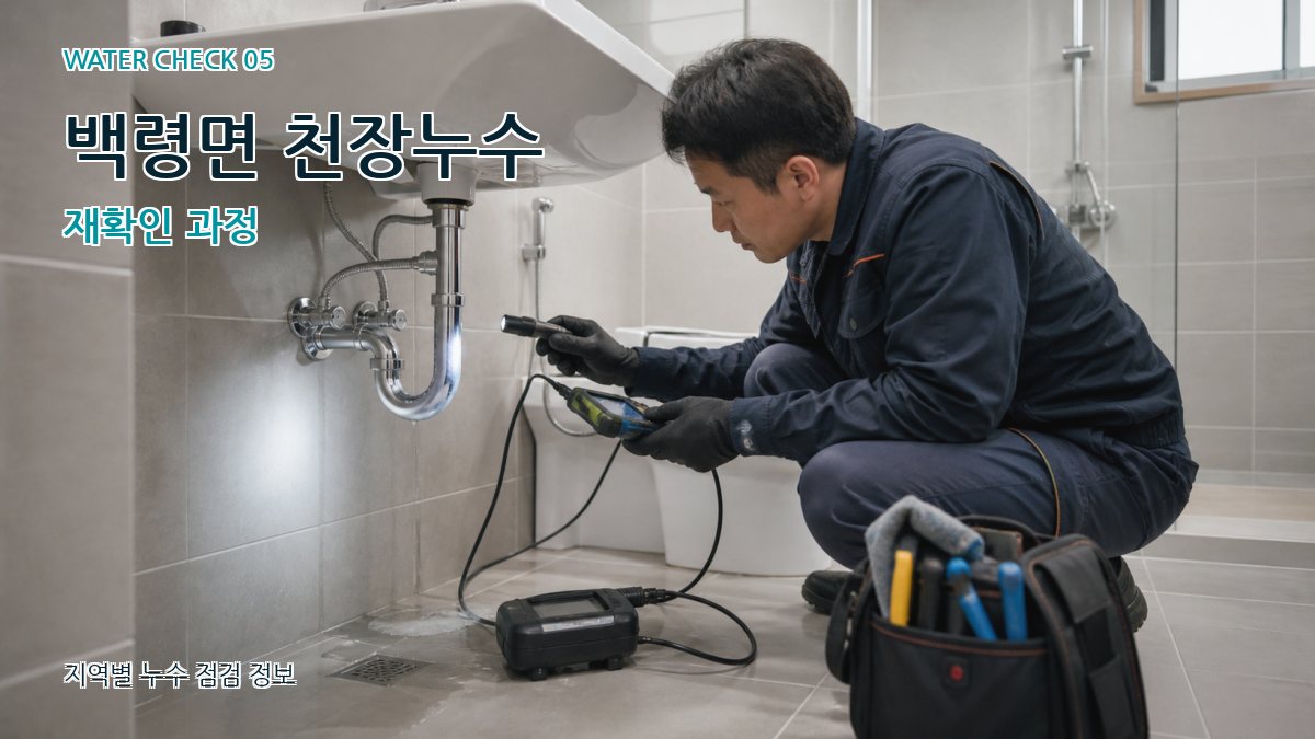 백령면 누수공사 누수탐지 이미지
