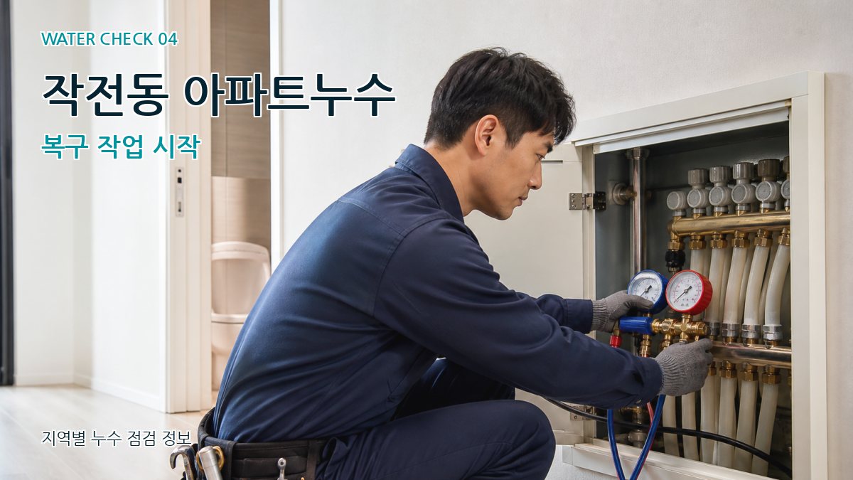 작전동 누수탐지 누수탐지 이미지