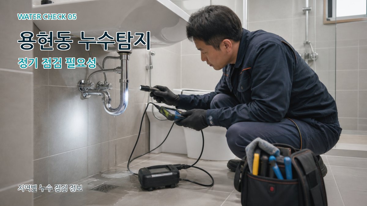 용현동 누수공사 누수탐지 이미지