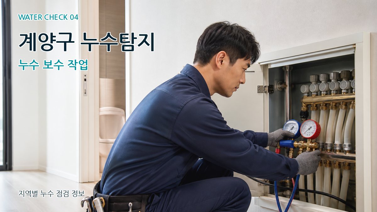계양구 누수탐지 누수탐지 이미지