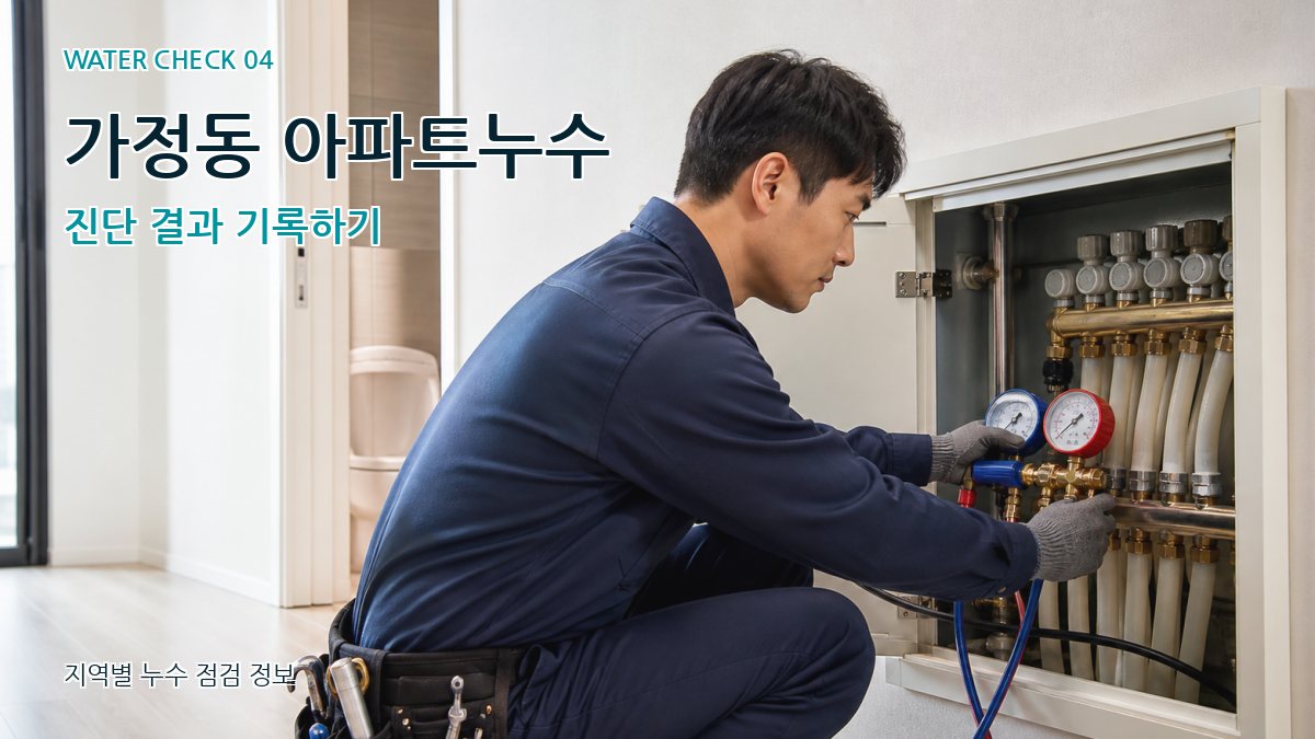 가정동 누수탐지 누수탐지 이미지