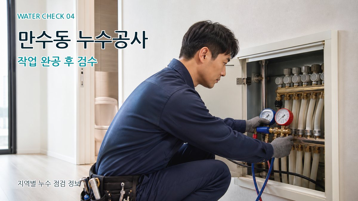 만수동 누수탐지 누수탐지 이미지