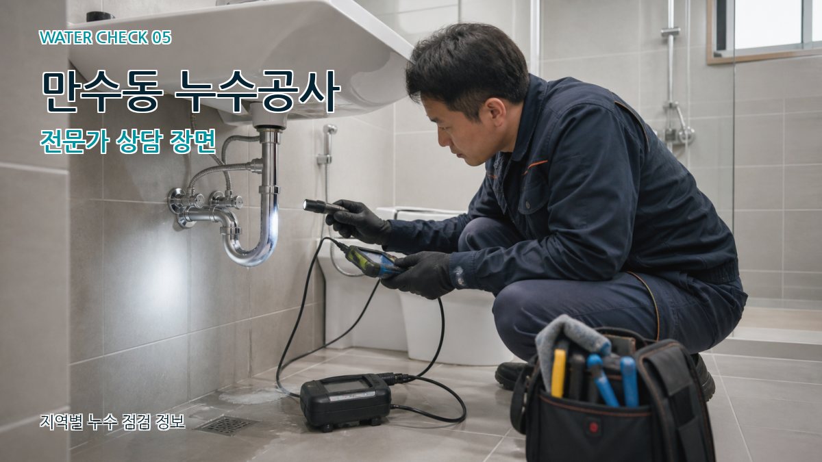 만수동 누수공사 누수탐지 이미지