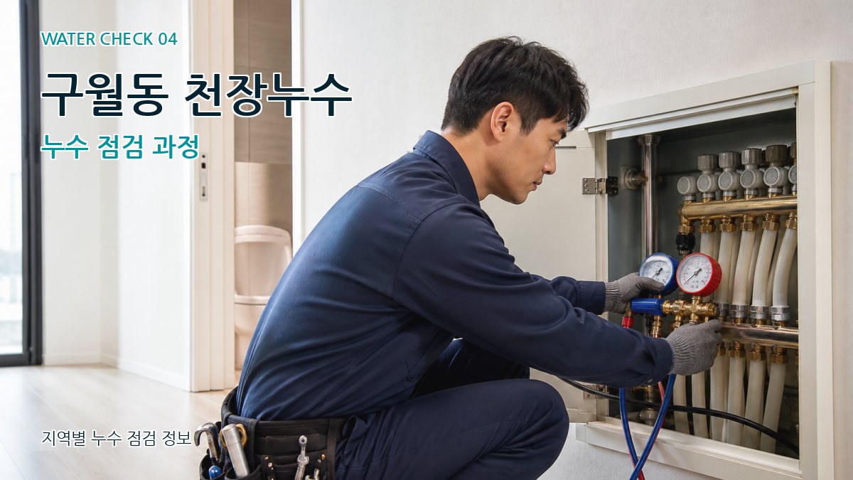 구월동 누수탐지 누수탐지 이미지