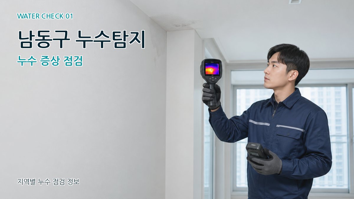 남동구 누수탐지 누수 증상 점검