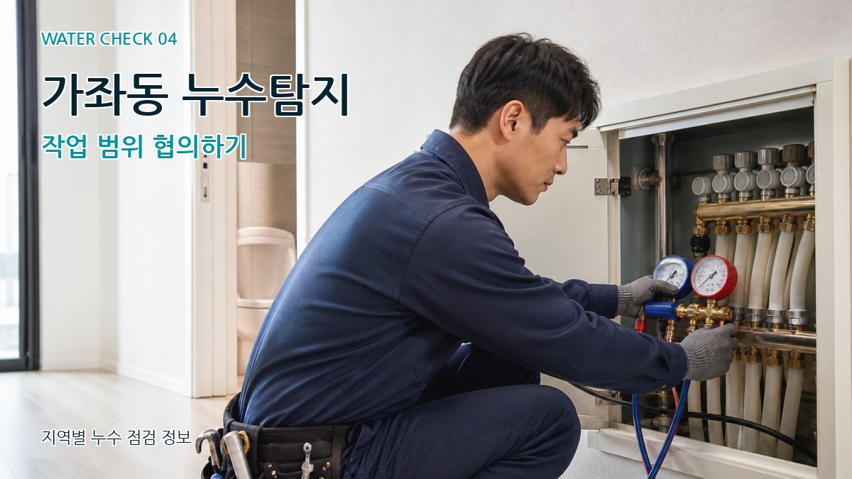 가좌동 누수탐지 누수탐지 이미지