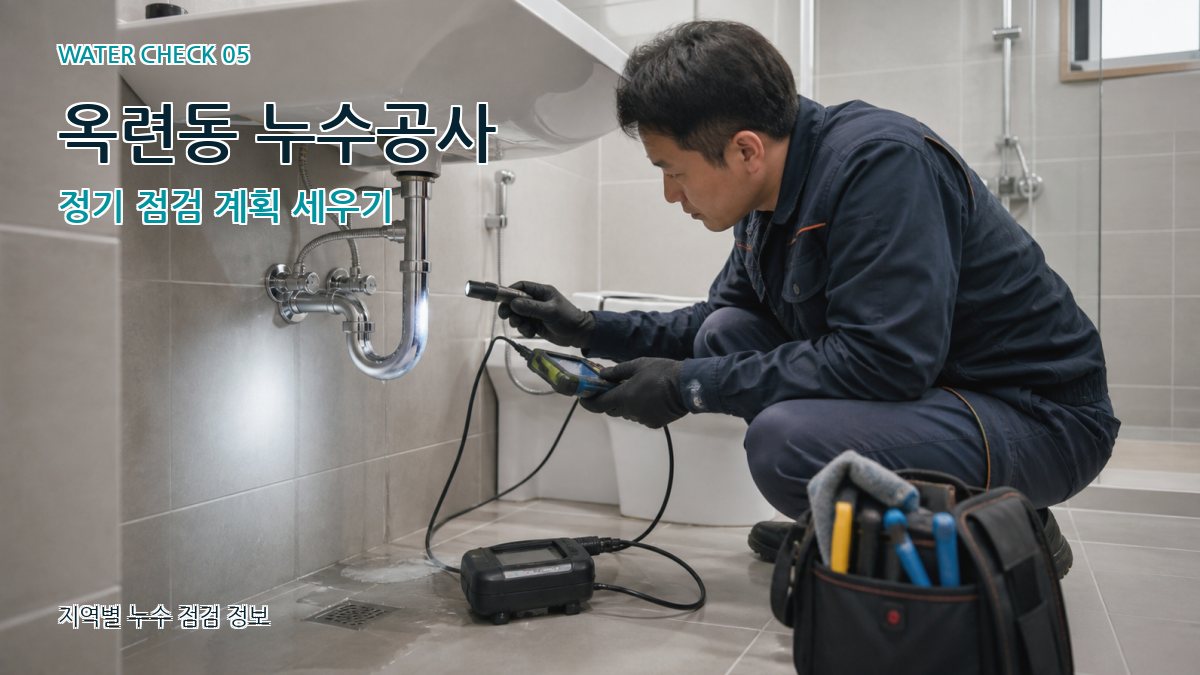 옥련동 누수공사 정기 점검 계획 세우기