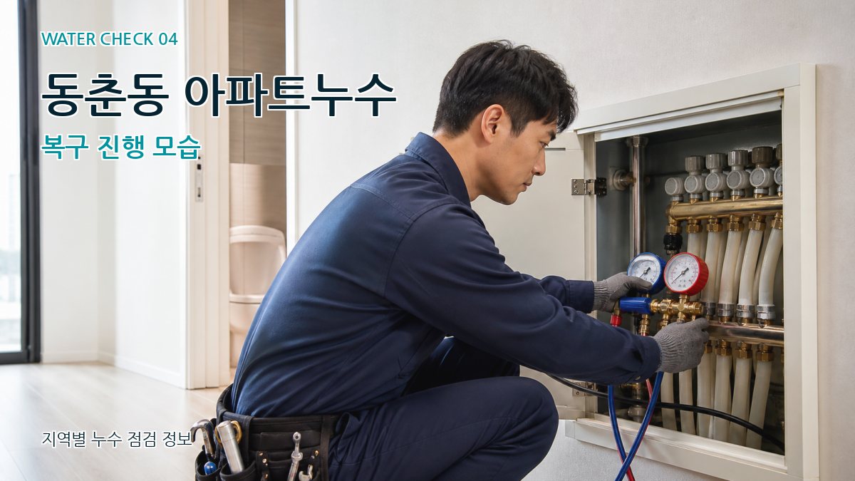 동춘동 누수탐지 누수탐지 이미지