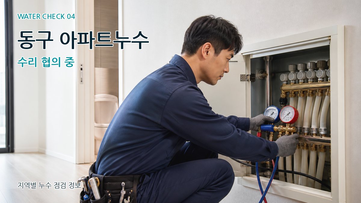 동구 누수탐지 누수탐지 이미지