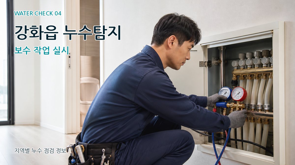 강화읍 누수탐지 누수탐지 이미지